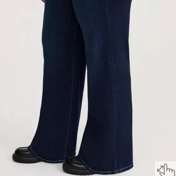 Torrid Bombshell Wide Leg Jeans Size 24T - Picture 7 of 15